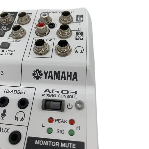 YAMAHA (ヤマハ) ミキサー AG03 通電確認のみ