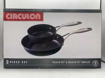 Circulon (サーキュロン) フライパン 16cm+25cm 2Pセット