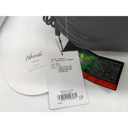 NANGA (ナンガ) マミー型シュラフ(化繊) 3tenオリジナルシュラフ600DX 日本製 YK36EG12