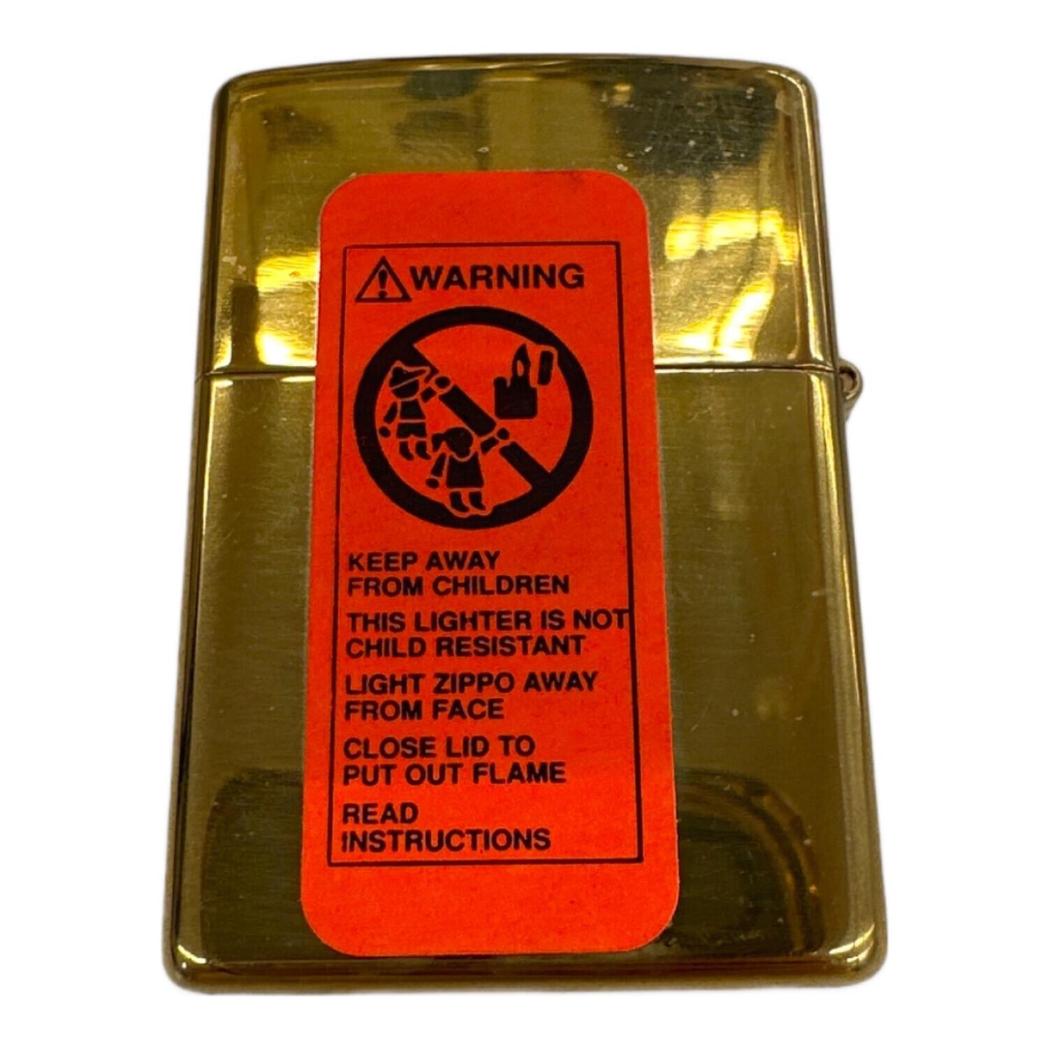 Hard Rock cafe (ハードロックカフェ) ZIPPO ゴールドカラー USA製