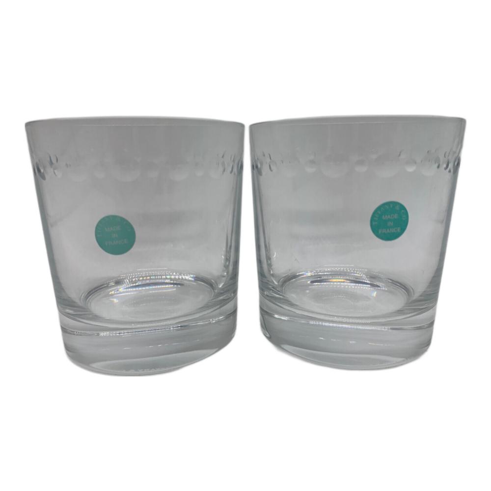 【リフレッシュプロジェクト53/300】未使用品 Tiffanyのツイングラス2つ(計4つ) TIFFANY & Co. (ティファニー) ペアグラス 2Pセット｜トレファクONLINE