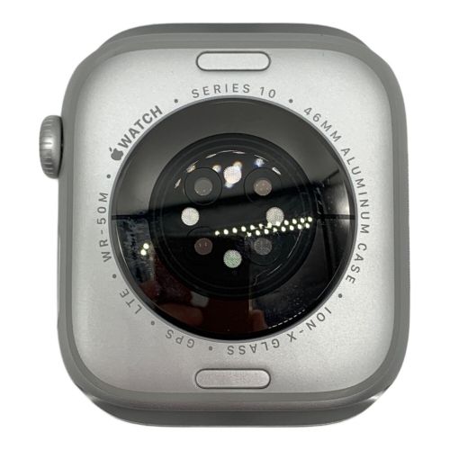 Apple (アップル) Apple Watch Series 10 MWY03J/A GPS+Cellularモデル ケースサイズ:42㎜ 〇 バッテリー:Sランク(100%) 程度:Aランク GKJ3VM5F6M