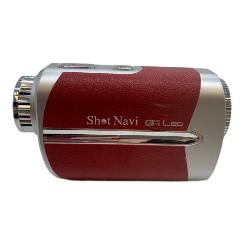 Shot Navi (ショットナビ) ゴルフ距離測定器 レッド 通電確認済み GR Leo