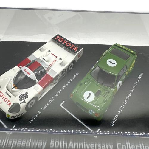 EBBR (エブロ) モデルカー TOYOTA Tom's86C/TOYOTA CELICA LB Turbo Fuji Speed way 50th