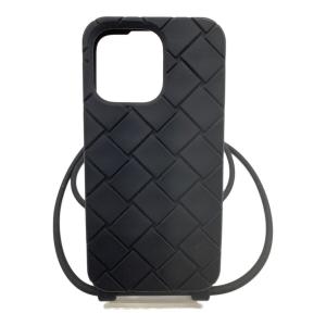 BOTTEGA VENETA (ボッテガベネタ) ショルダースマホケース イントレチャート ブラック