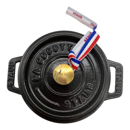 Staub (ストウブ) ココットラウンド ブラック 40500-101