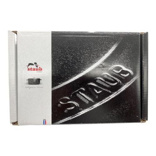 Staub (ストウブ) ココットラウンド ブラック 40500-101