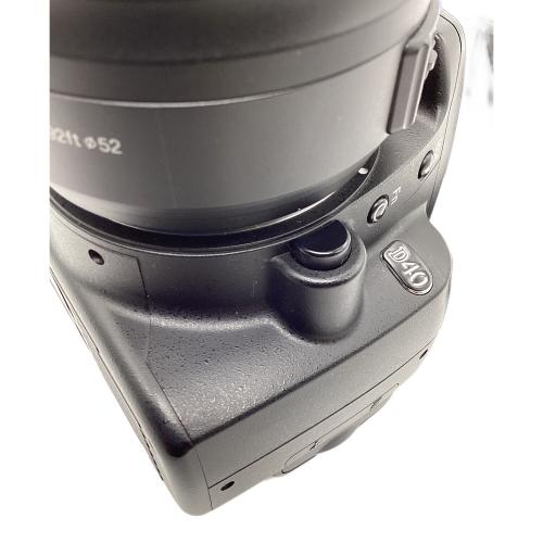 Nikon (ニコン) デジタル一眼レフカメラ D40 年数経過の為保証無し