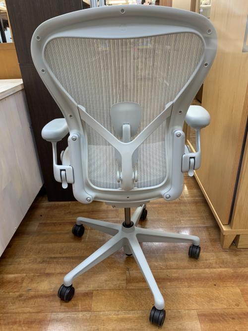 Herman Miller (ハーマンミラー) アーロンチェア グレー リマスタード グラフィトベース Bサイズ 159 キャスター付