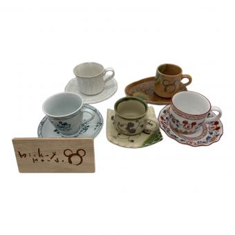 DISNEY (ディズニー) カップ&ソーサーセット 5Pセット