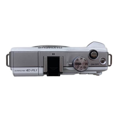 OLYMPUS (オリンパス) ミラーレス一眼カメラ 40-150mm 1:4-5.6 17mm1:2.8 OLYMPUS PEN Lite E-PL1 年数経過の為保証無し