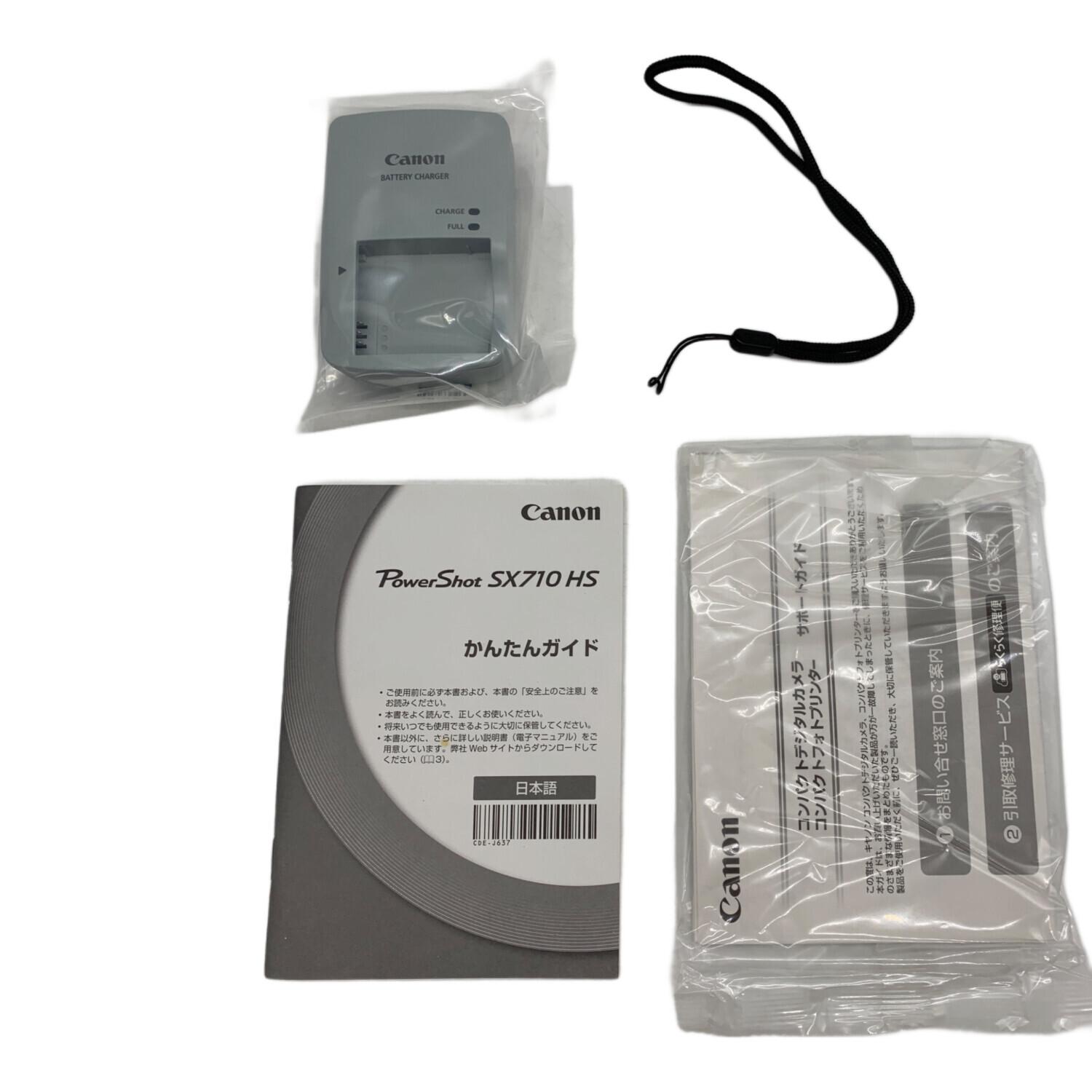 Canon Power Shot SX710 HS バッテリー＆充電器付き Canon Power Shot SX710 HS バッテリー＆充電器付き 【公式通販】