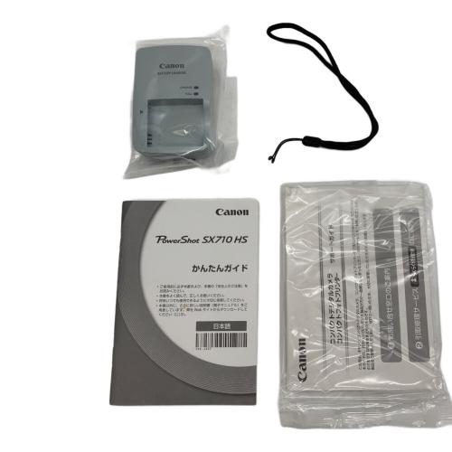 CANON (キヤノン) デジタルカメラ 年数経過の為保証無し 動確済み PowerShot SX710 HS 2110万画素(総画素) 専用電池