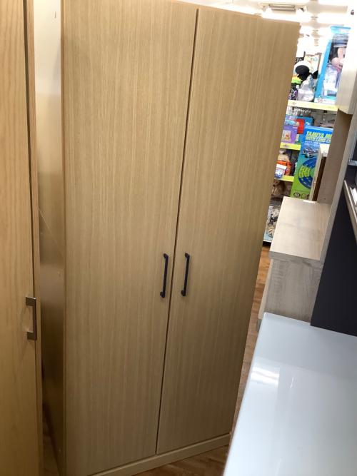 ニトリ ワードローブ ナチュラル 123 2枚扉