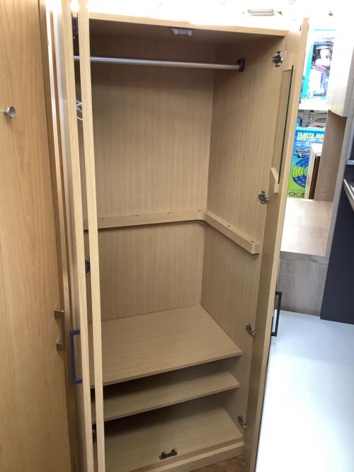 ニトリ ワードローブ ナチュラル 123 2枚扉