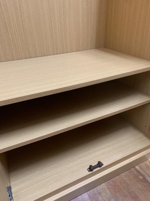 ニトリ ワードローブ ナチュラル 123 2枚扉