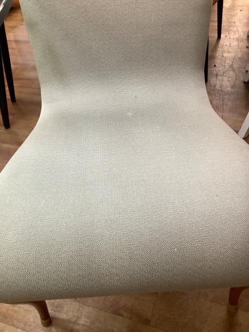 porada (ポラダ) ダイニング5点セット ブラウン×ホワイト 96 ラウンド ガラス天板 RETRO・ANXIE