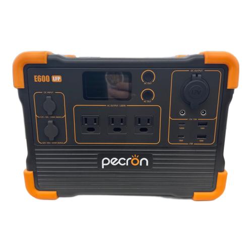 pecron (ペクロン) ポータブル電源 E600 LFP 1200W リン酸鉄リチウム