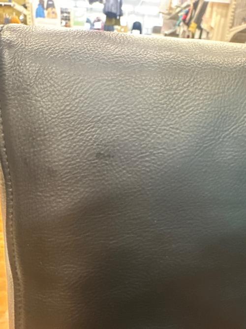 柏木工 (カシワモッコウ) 1人掛けソファー ブラック×ブラウン