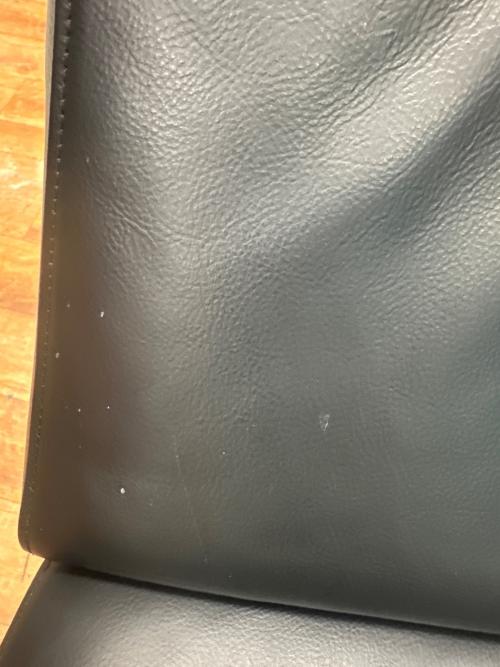 柏木工 (カシワモッコウ) 1人掛けソファー ブラック×ブラウン