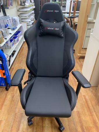 Natural Edge ゲーミングチェア ブラック