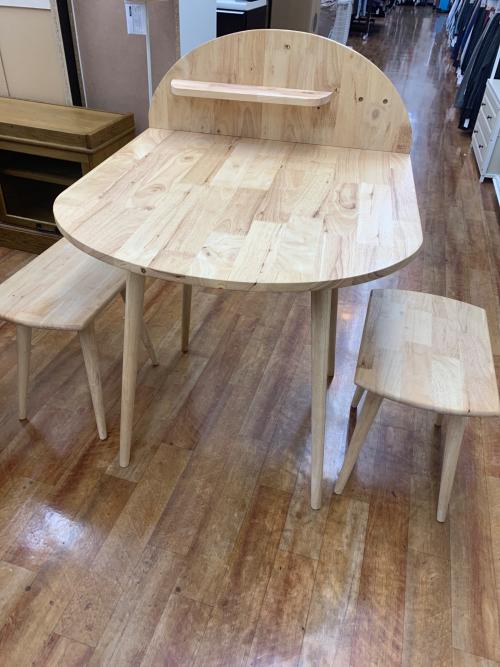 リビンズ ダイニング3点セット ナチュラル 1