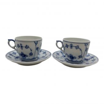 ROYAL COPENHAGEN (ロイヤル・コペンハーゲン) カップ&ソーサー ブルーフルーテッド・プレイン