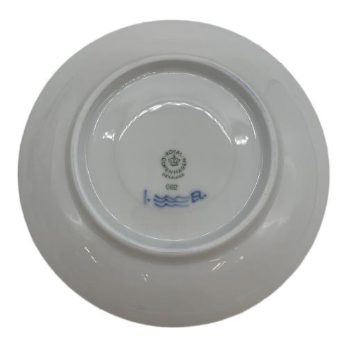 ROYAL COPENHAGEN (ロイヤル・コペンハーゲン) カップ&ソーサー 保存ヨゴレ有 ブルーフルーテッド・ハーフレース 5Pセット