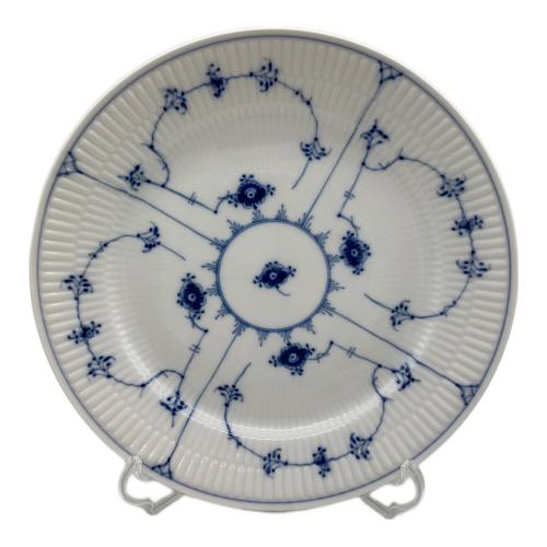 ROYAL COPENHAGEN (ロイヤル・コペンハーゲン) ペアプレート 25㎝ ブルーフルーテッド・プレイン