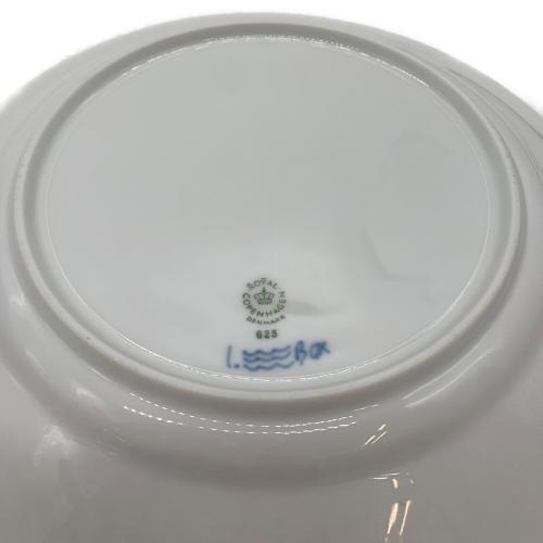 ROYAL COPENHAGEN (ロイヤル・コペンハーゲン) ペアプレート 25㎝ ブルーフルーテッド・プレイン