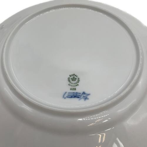 ROYAL COPENHAGEN (ロイヤル・コペンハーゲン) ペアプレート 25㎝ ブルーフルーテッド・プレイン