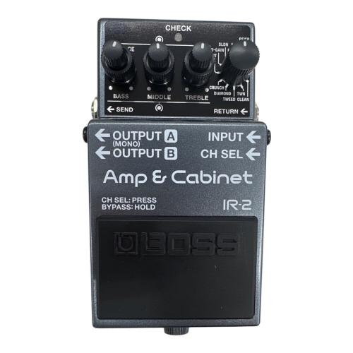BOSS (ボス) アンプシュミレーター Amp&Cabinet IR-2