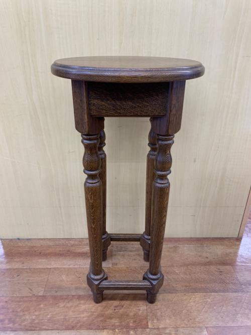 サイドテーブル アンティーク ブラウン