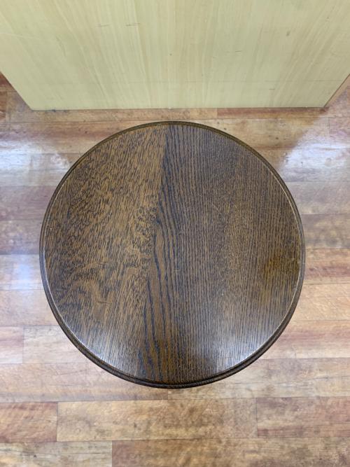 サイドテーブル アンティーク ブラウン