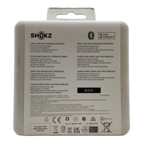 SHOKZ (ショックス) ワイヤレスイヤホン Open Fit2 T920