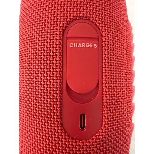 JBL (ジェービーエル) ワイヤレススピーカー レッド 動作確認済み CHARGE 5