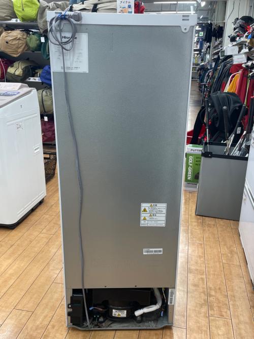 Hisense (ハイセンス) 2ドア冷蔵庫 HR-D16F 2022年製 116 162L