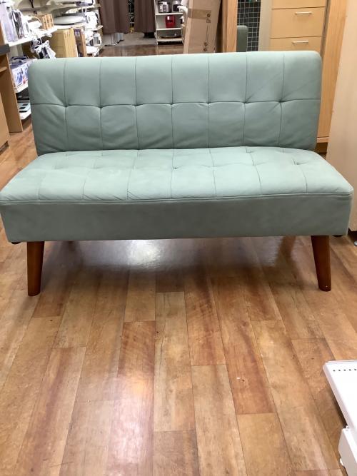 B-COMPANY (ビーカンパニー) 2人掛けソファー グリーン