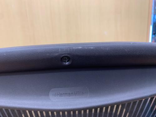 Herman Miller (ハーマンミラー) アーロンチェア AE113AWA ブラック ポスチャー