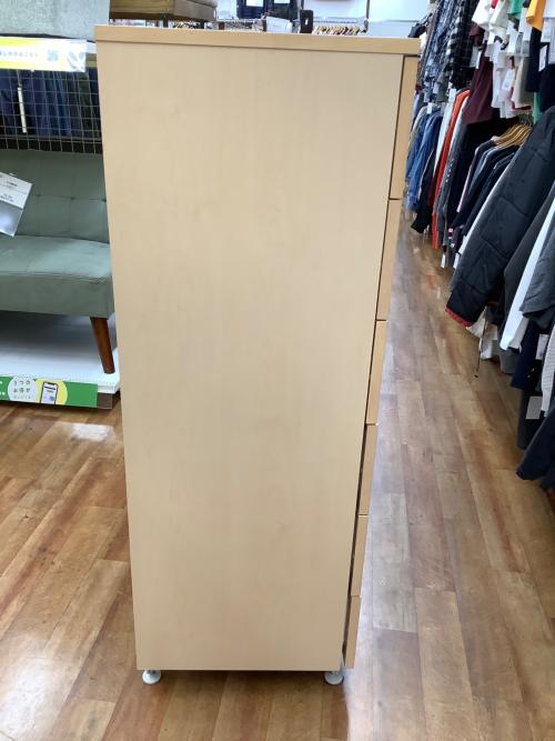 無印良品 (ムジルシリョウヒン) ハイチェスト UB870WH-6D ナチュラル