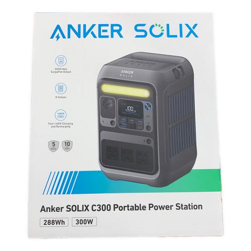 ANKER(アンカー) (アンカー) Portable Power Station ポータブル電源 anker solix C300