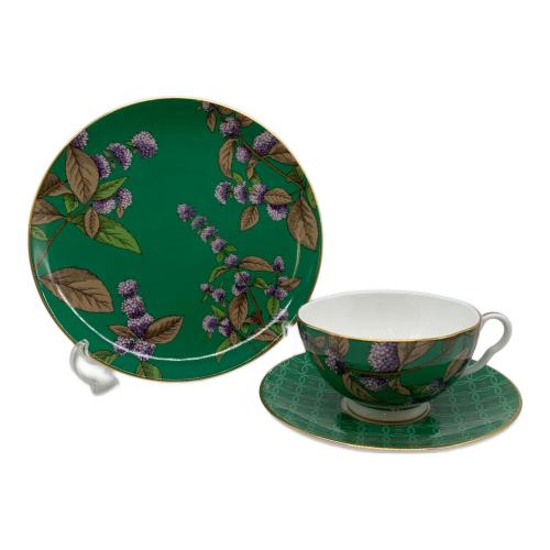 Wedgwood (ウェッジウッド) カップ&ソーサー GREENTEA＆MINT ティーガーデン