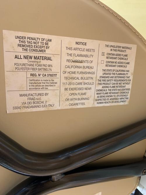 FRAG (フラッグ) ダイニングチェアー ベージュ