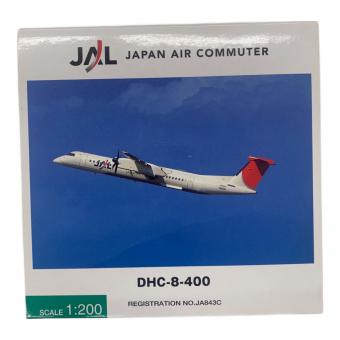 JAL (ジャル) 1/200 JAL DHC-8-400 飛行機