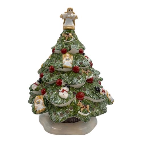 Villeroy&Boch (ビレロイアンドボッホ) キャンドルホルダー 陶器 クリスマスツリー