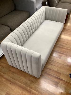 Francfranc (フランフラン) 3人掛けソファー 155 グレー シュエット