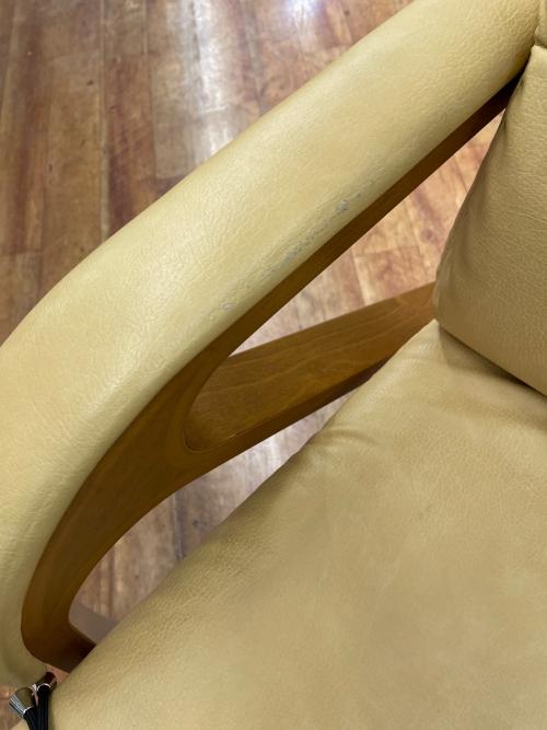 富士ファニチア (フジファニチア) リクライニングチェアー ベージュ