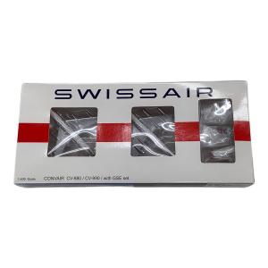 SWISSAIR CV-880/CV-990/with GSE set 飛行機 1:400