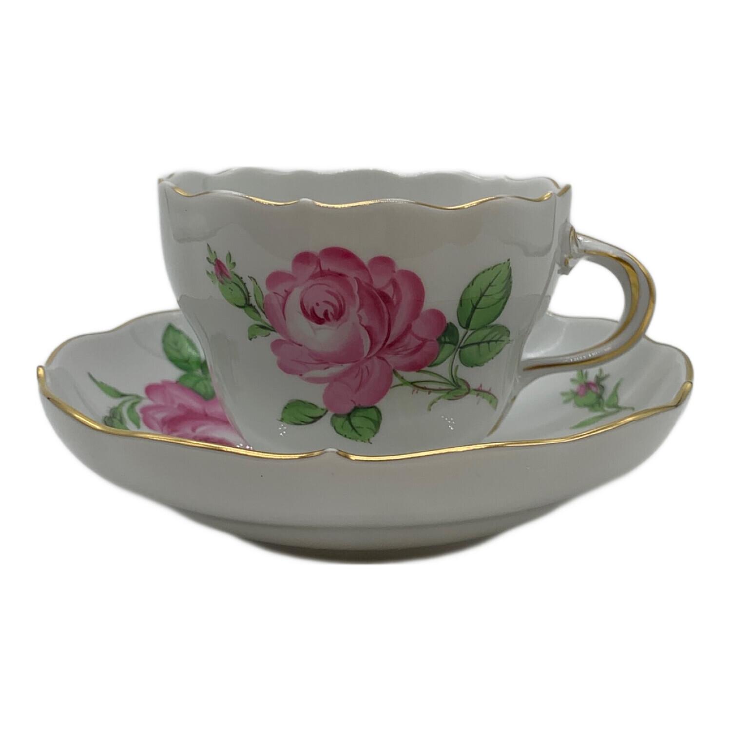 Meissen (マイセン) カップ&ソーサー 一つ花 ピンク ベーシック