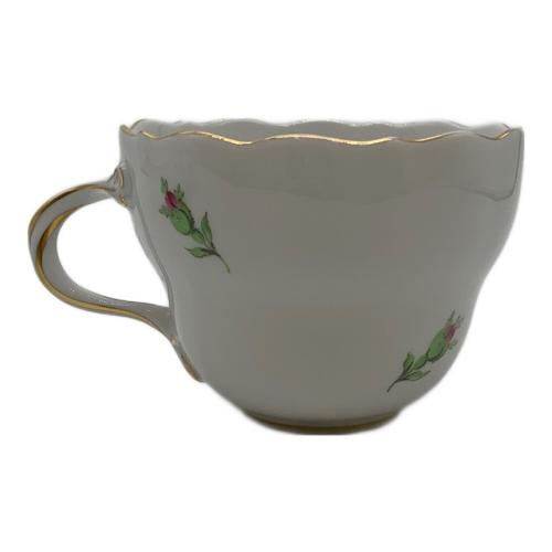 Meissen (マイセン) カップ&ソーサー 一つ花 ピンク ベーシックフラワー